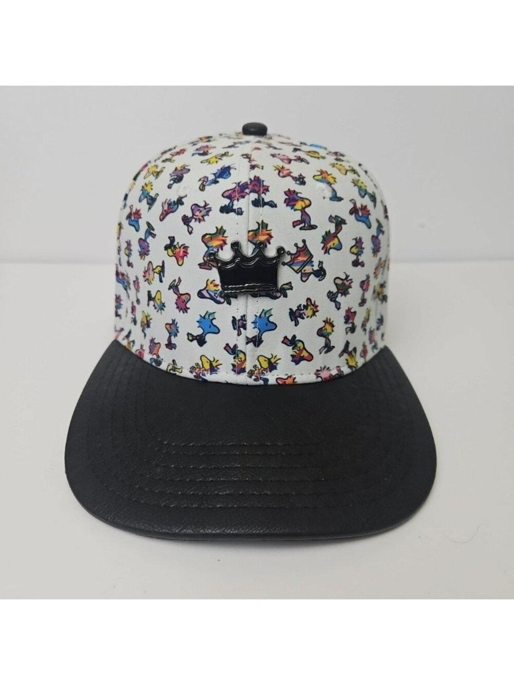 Snoopy Hat AVAF Adjustable Peanuts Baseball Cap 2019 All Over Print White